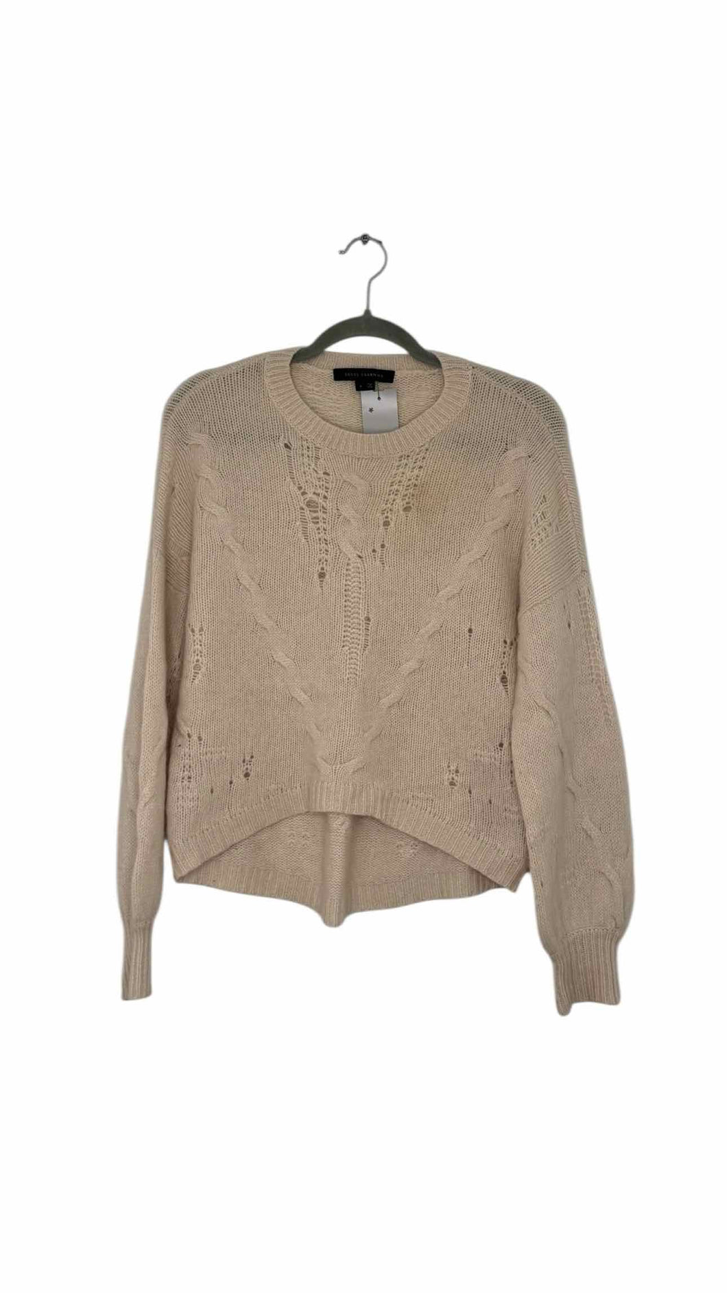 Skull Cashmere Size Small Ivory Pre-Owned Sweater- Ladies