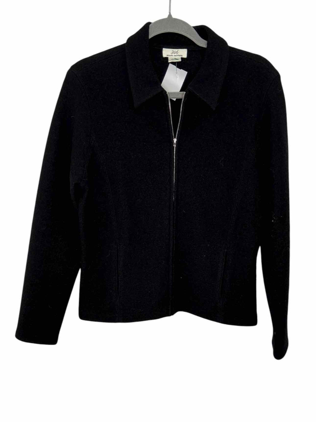 Brooks Brothers Size Small Black Pre-Owned Coat- Ladies