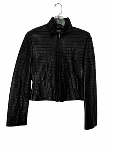 Giorgio Armani Size 8 Black Pre-Owned Jacket- Ladies