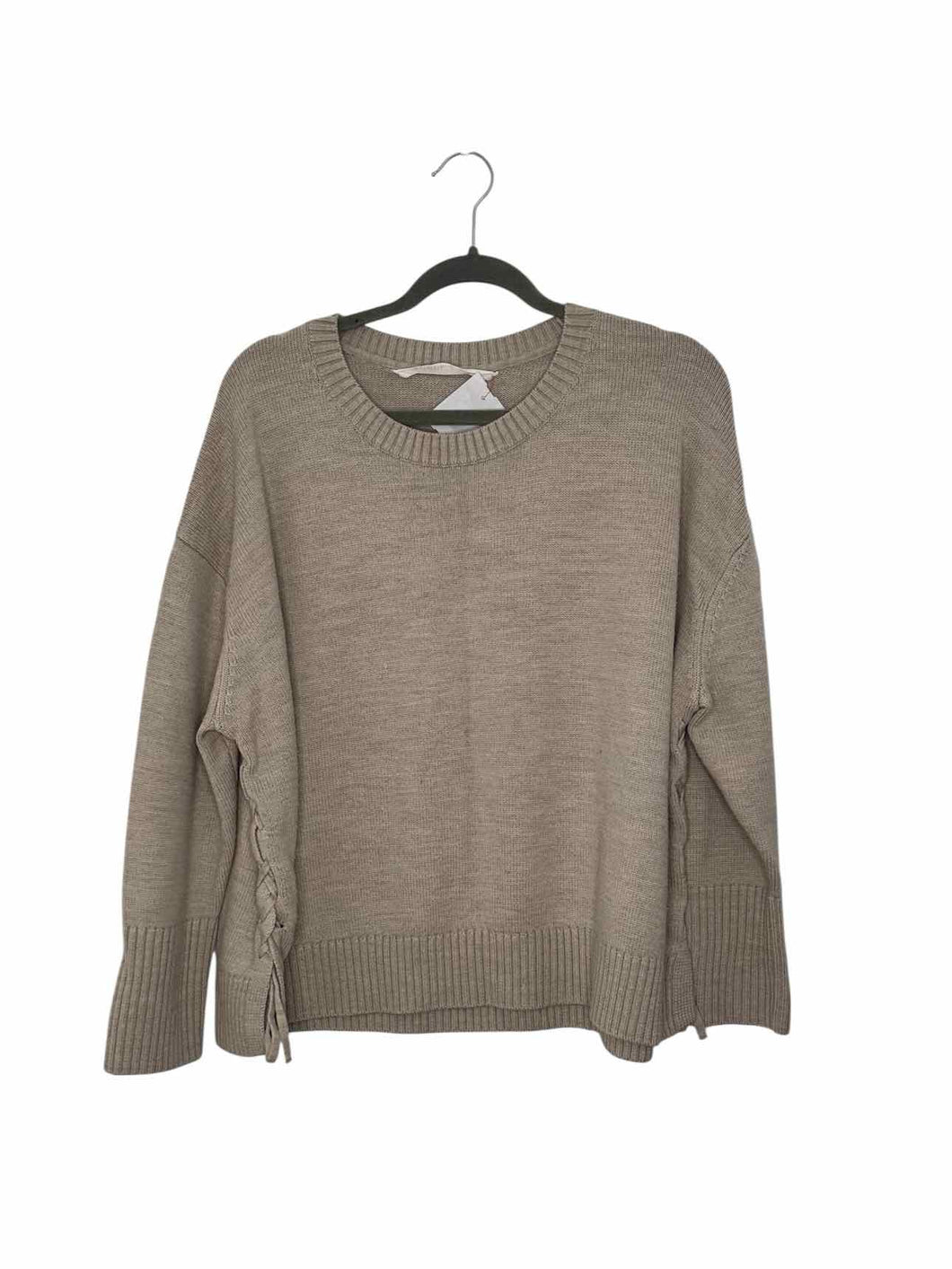 Athleta Size X-Large Beige Pre-Owned Sweater- Ladies
