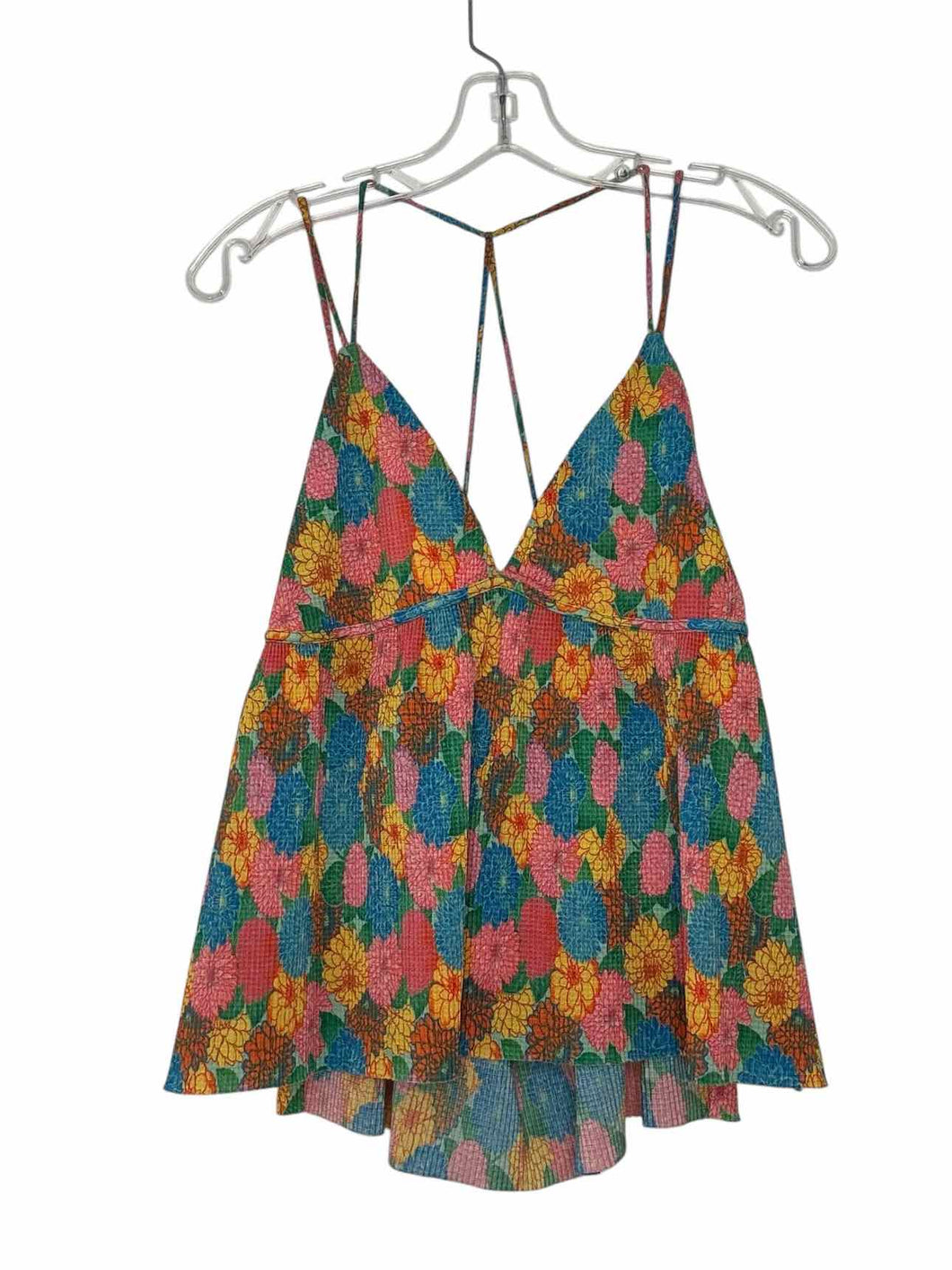 Zara Size Large Multi Pre-Owned Tank Top- Ladies