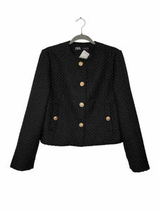 Zara Size Small Black Pre-Owned Blazer/Indoor Jacket- Ladies
