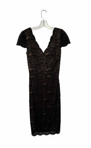 Laundry Size 6 Black Pre-Owned Dress- Ladies
