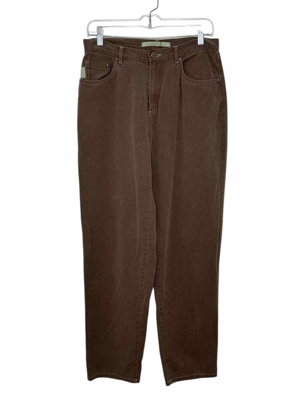 J Jill Size 10 Tan Pre-Owned Jeans- Ladies