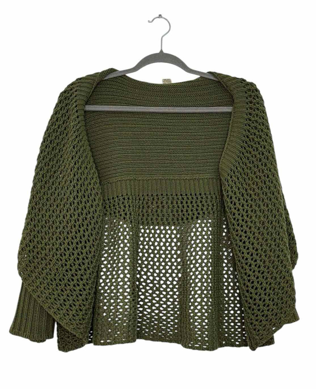 Putumayo Size Large Green Pre-Owned Sweater- Ladies