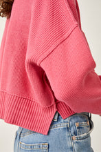 Load image into Gallery viewer, Free People Size X- Small Pink Sweater- Ladies
