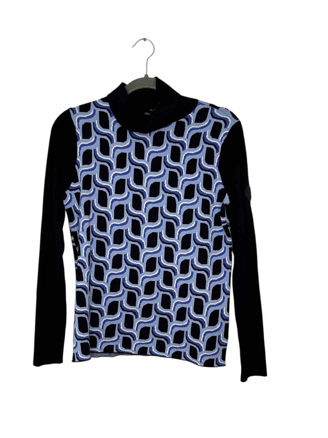 Talbots Size Small Blue Print New w/ Tags Sweater- Ladies