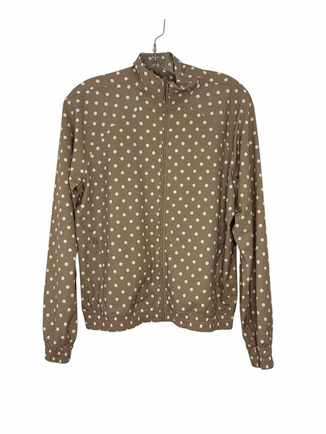 Lululemon Size 6 Tan Print Pre-Owned Jacket- Ladies