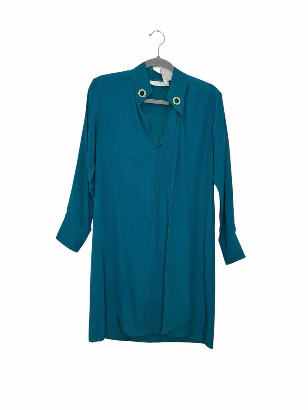 Chloe Size S/M Blue Pre-Owned Dress- Ladies