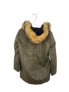 J Crew Size Medium Green Pre-Owned Coat- Ladies
