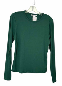Athleta Size Large Green Pre-Owned T-Shirt- Ladies