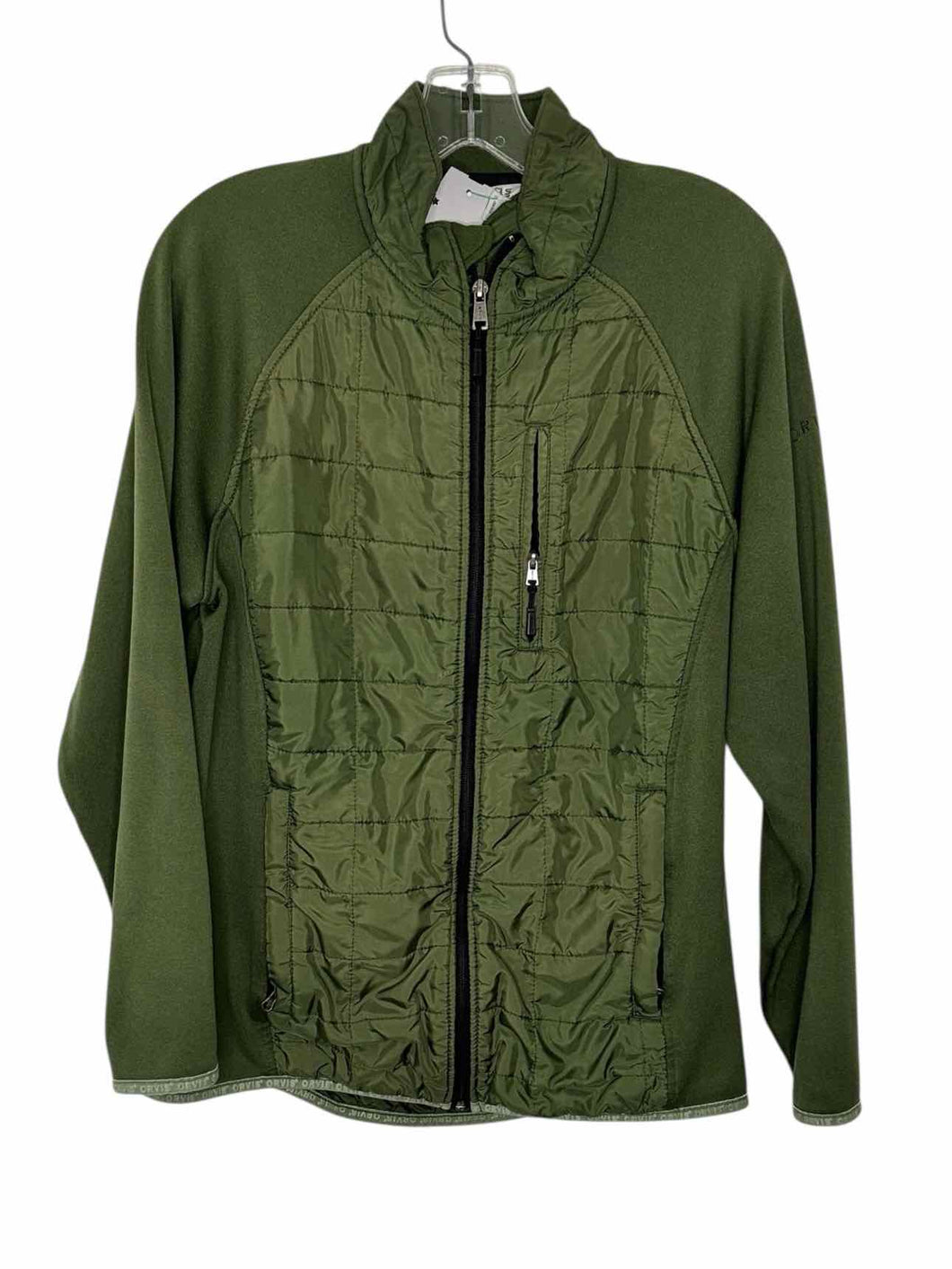 Orvis Size Medium Army Green Pre-Owned Jacket- Ladies