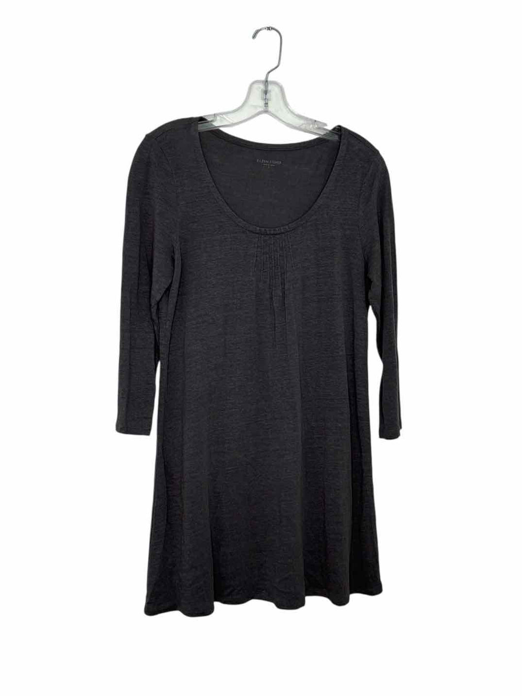Eileen Fisher Size Small Charcoal Pre-Owned Dress- Ladies
