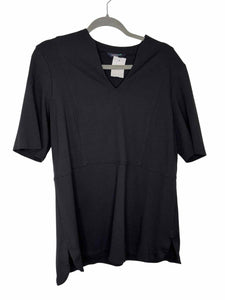 Lands End Size X-Large Black Pre-Owned Top- Ladies