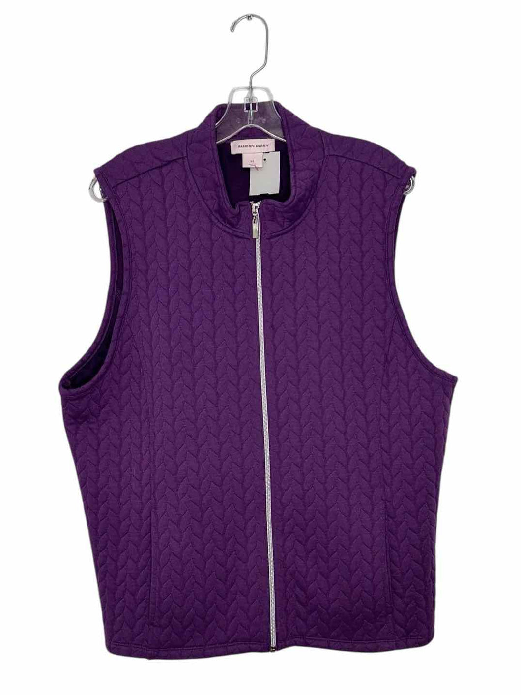 Size X-Large Purple Pre-Owned Vest- Ladies