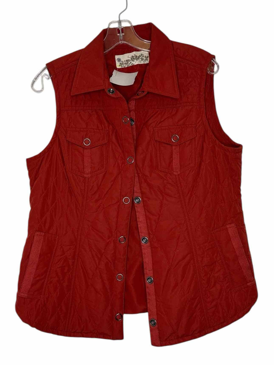 Aventura Size Large Terracotta Pre-Owned Vest- Ladies