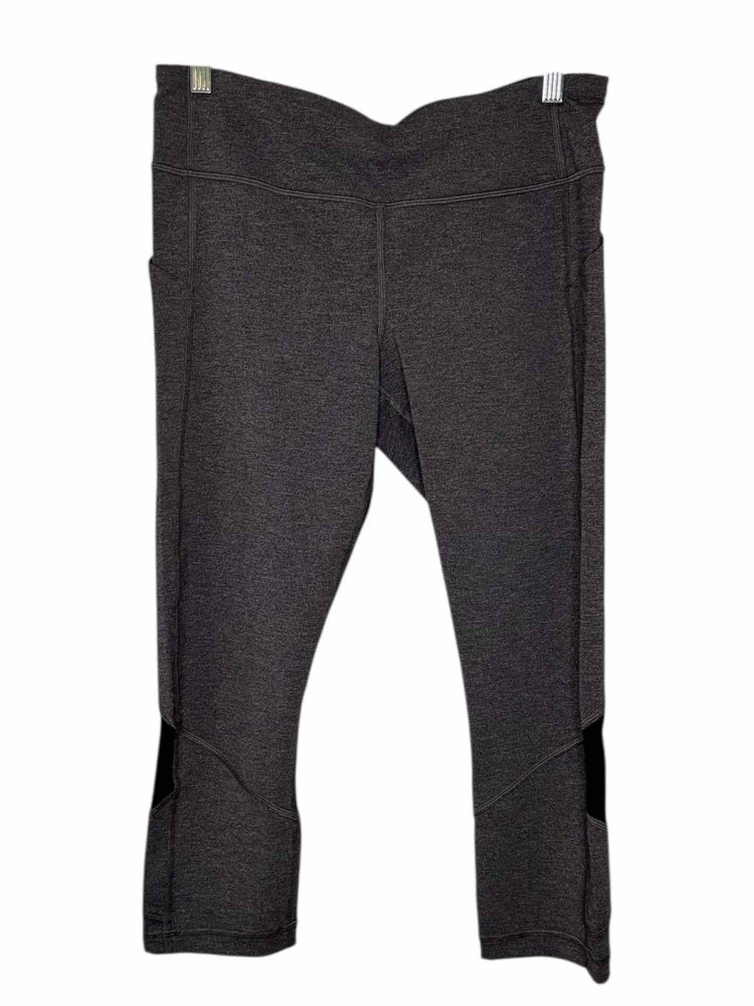 Lululemon Size 10 Grey Pre-Owned Leggings- Ladies