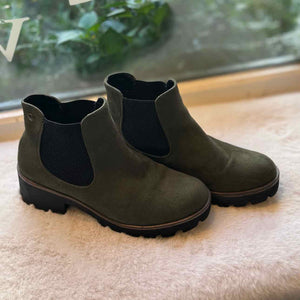 Rieker Size 38 Green Pre-Owned Boots- Ladies