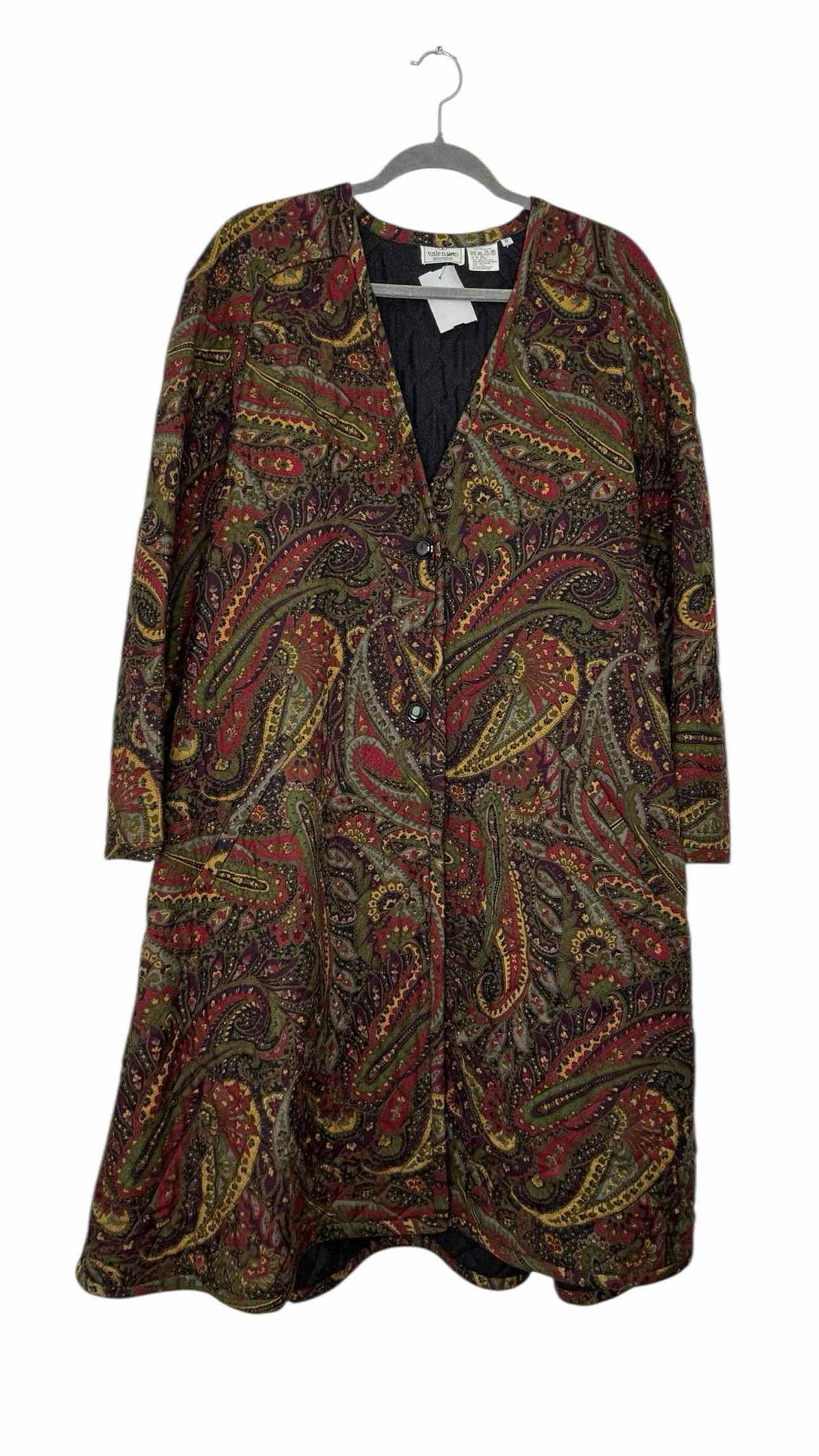 Valentino Size 8 Multi Pre-Owned Coat- Ladies