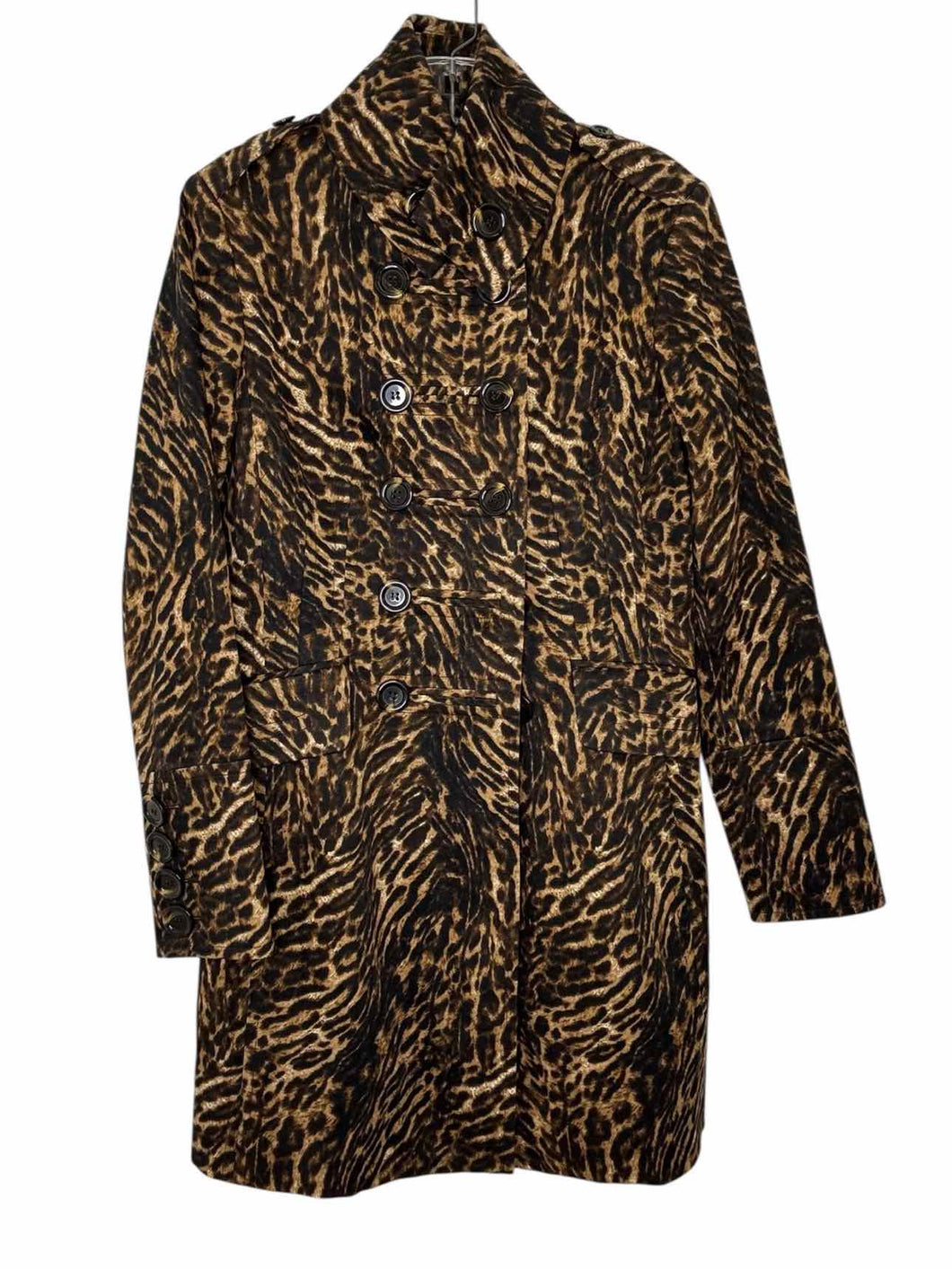Etcetera Size 4 Animal Print Pre-Owned Coat- Ladies