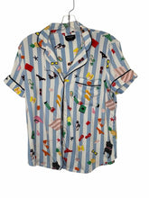 Load image into Gallery viewer, Kate Spade Size Small Blue Stripe Pre-Owned Pajamas- Ladies
