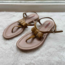 Load image into Gallery viewer, Prada Size 36 Tan Sandal Pre-Owned Shoes- Ladies
