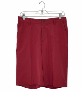 Adidas Waist Size 30 Red Pre-Owned Shorts- Mens