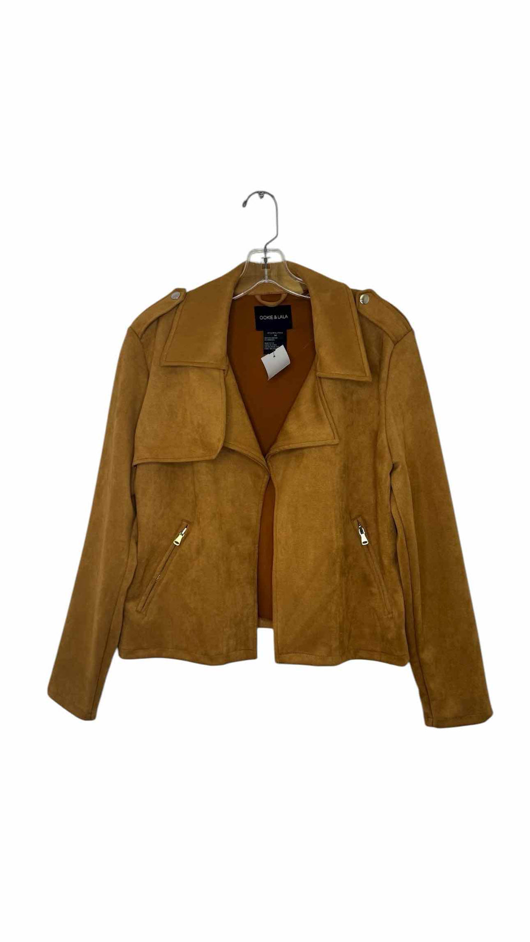 Size Medium Camel Pre-Owned Blazer/Indoor Jacket- Ladies