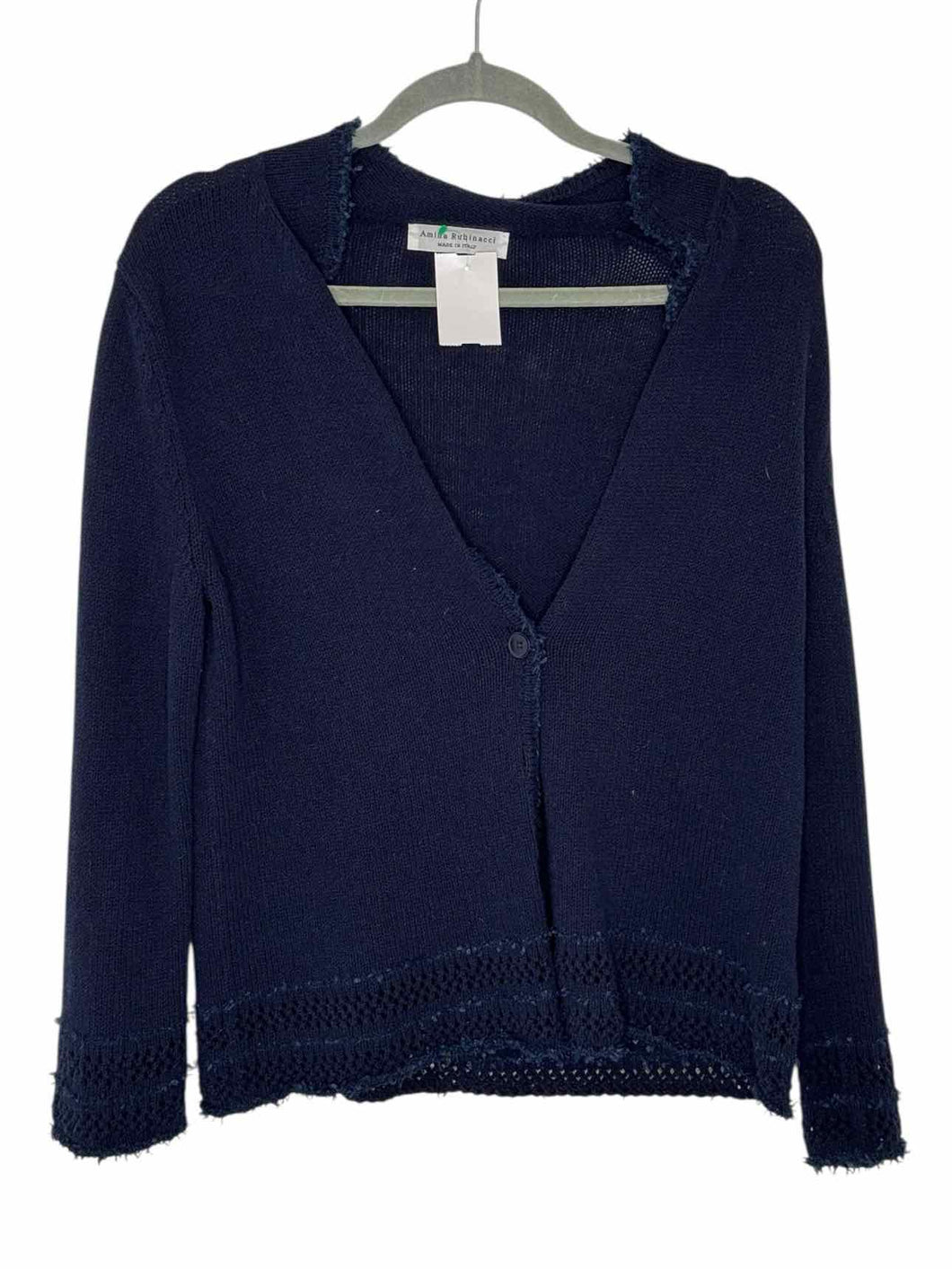 Size 4 Navy Pre-Owned Sweater- Ladies