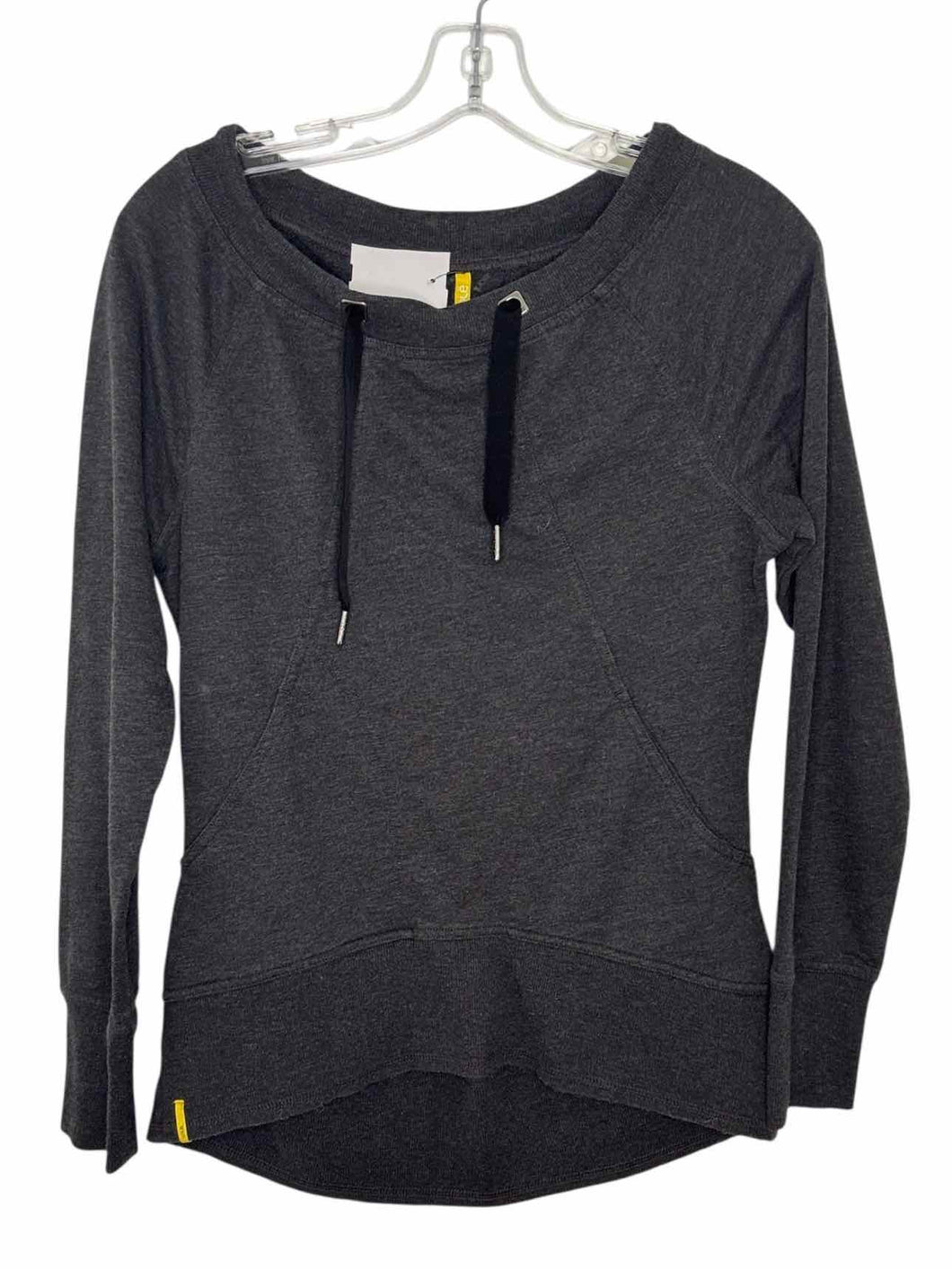 Lole Size Small Charcoal Pre-Owned Sweatshirt- Ladies
