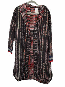 Bl^nk London Size One Size Black Print Pre-Owned Jacket- Ladies