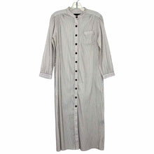 Load image into Gallery viewer, No. 6 Size Small White Stripe Pre-Owned Dress- Ladies
