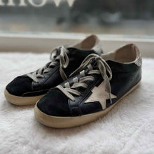 Load image into Gallery viewer, Golden Goose Size 37 Black Sneaker Pre-Owned Shoes- Ladies
