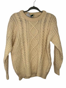 Size M Ivory Pre-Owned Sweater- Mens