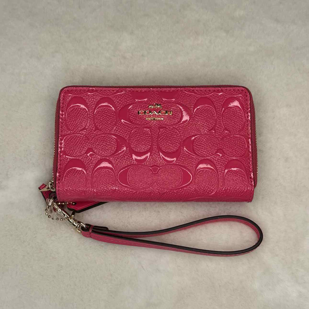 Coach Pink Pre-Owned Wallet- Ladies