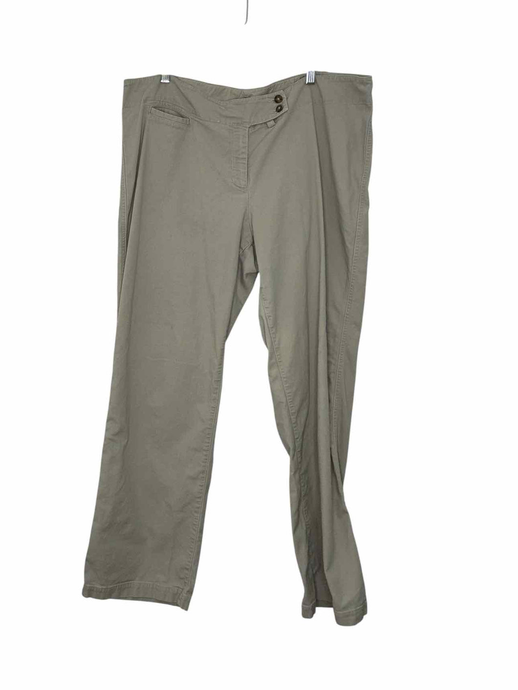 Eileen Fisher Size X-Large Beige Pre-Owned Pants- Ladies
