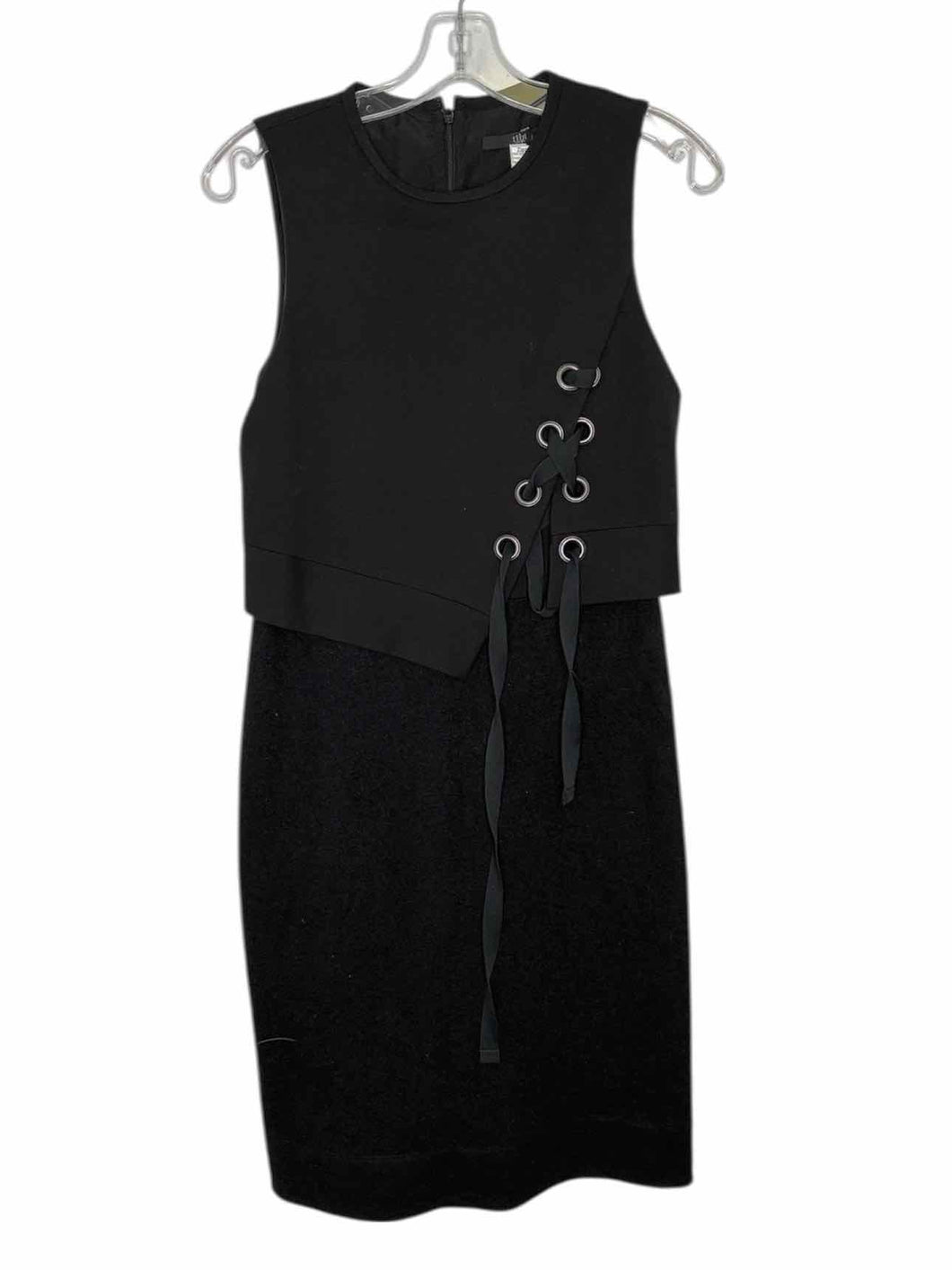 Tibi Size 4 Black Pre-Owned Dress- Ladies