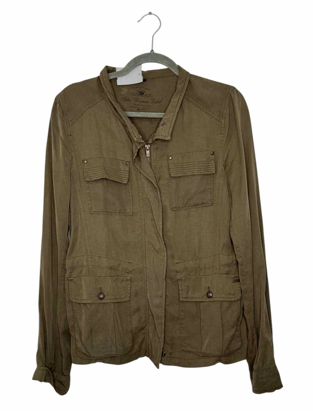 Size Medium Olive Pre-Owned Jacket- Ladies
