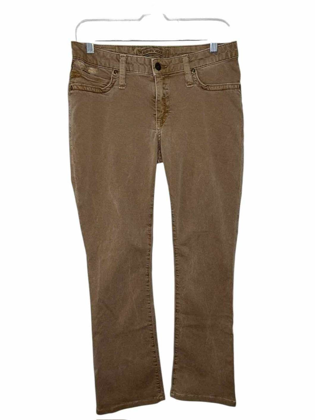 Size 30 Beige Pre-Owned Pants- Ladies