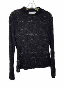 BCBG Size Medium Black Pre-Owned Top- Ladies