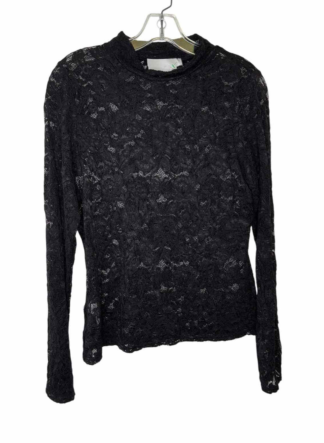 BCBG Size Medium Black Pre-Owned Top- Ladies