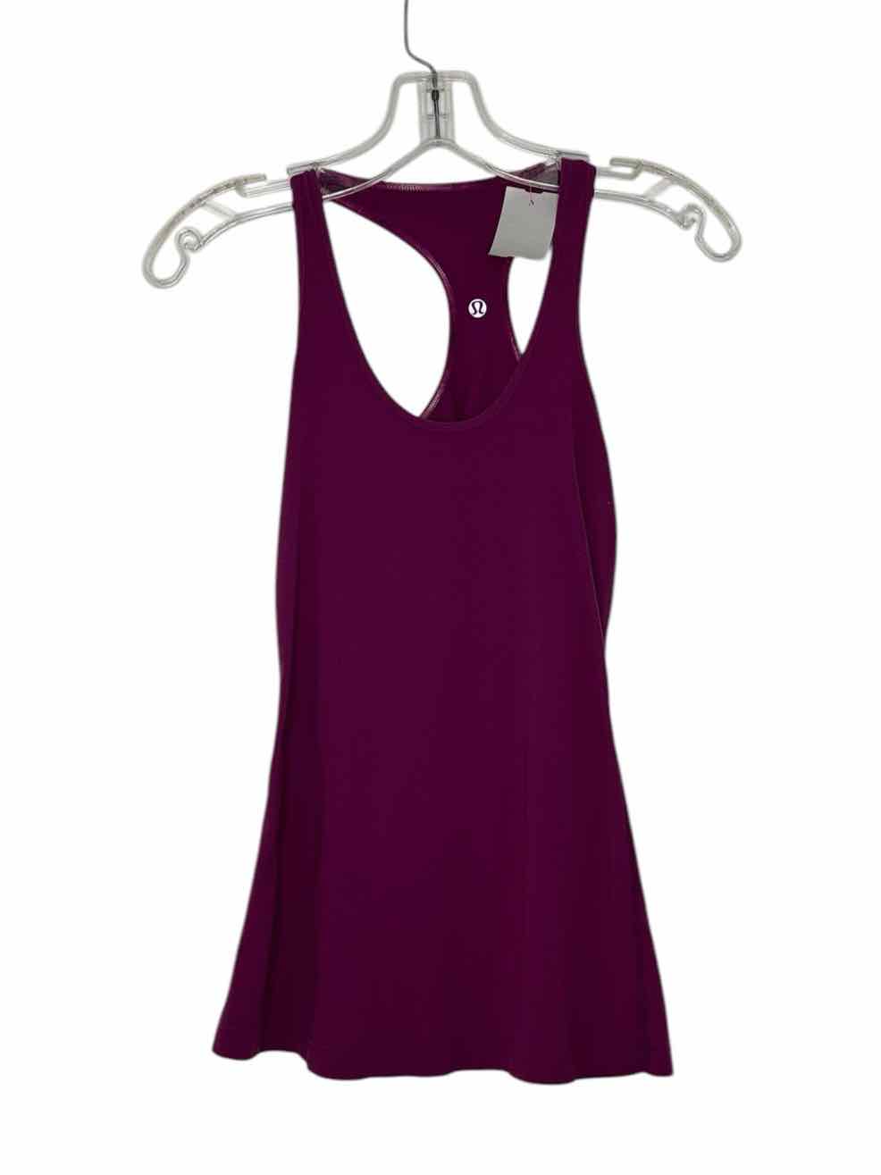Lululemon Size Small Purple Pre-Owned Activewear- Tank