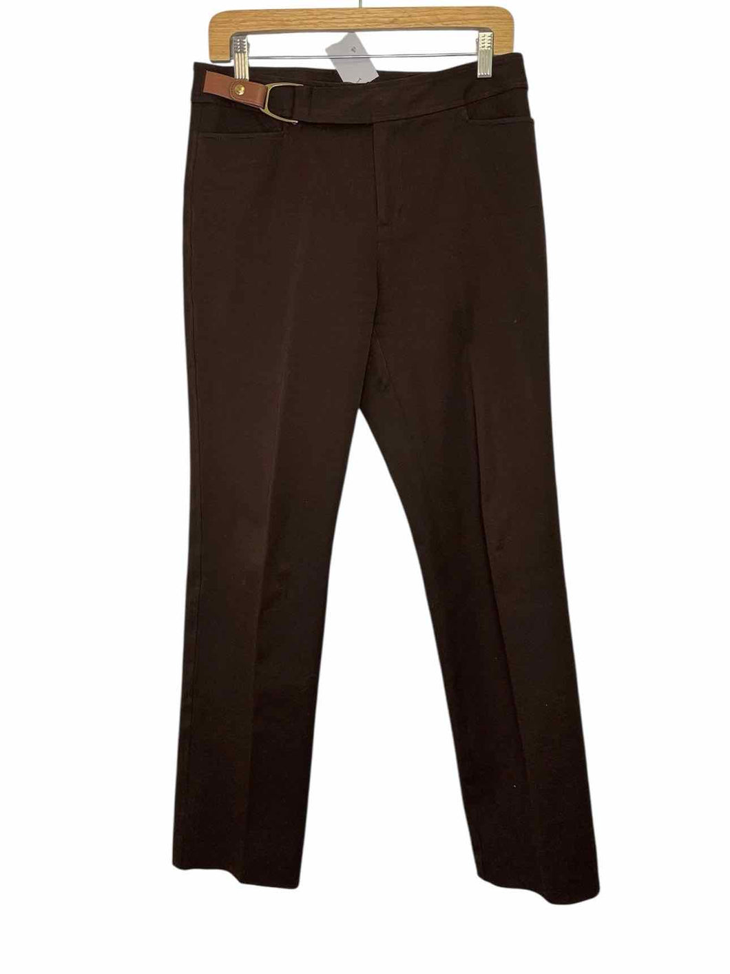 Ralph Lauren Size 4 Brown Pre-Owned Pants- Ladies