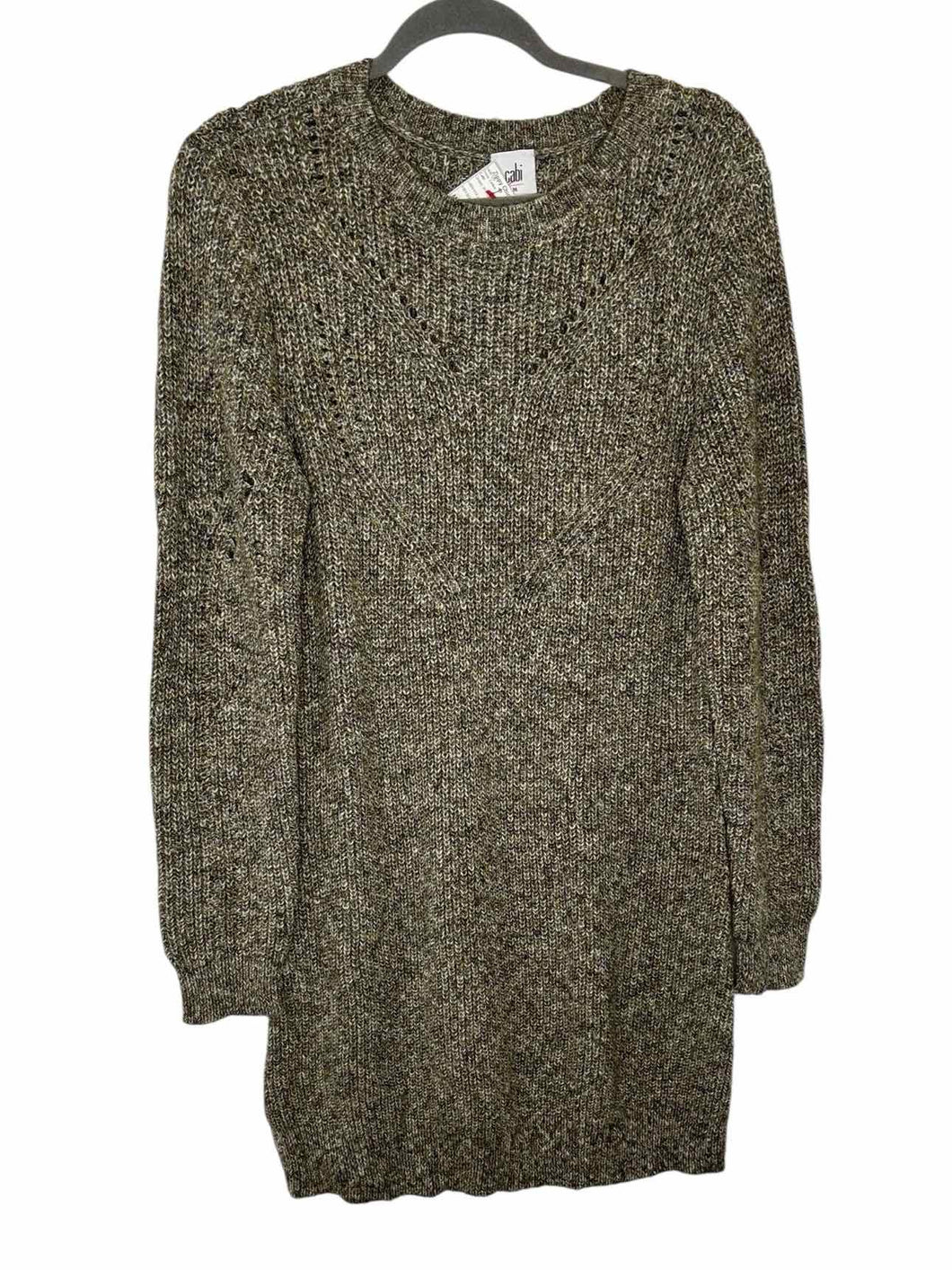 Cabi Size Medium Green Pre-Owned Dress- Ladies