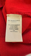 Load image into Gallery viewer, Burberry Size XXL Red Pre-Owned Sweater- Mens
