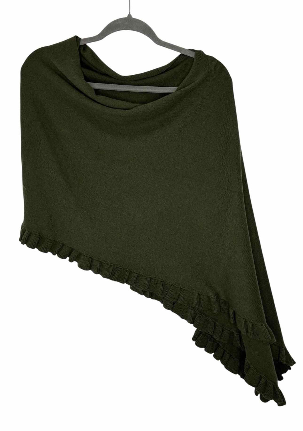 Size One Size Hunter Green Pre-Owned Sweater- Ladies