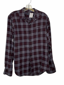 Size S Purple Print Pre-Owned Shirt- Mens
