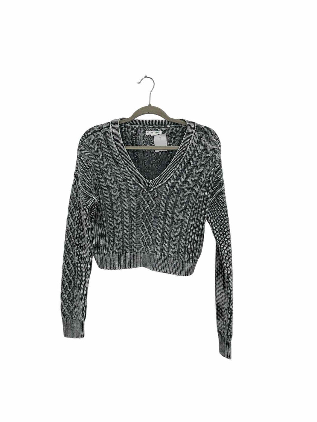 Aeropostale Size Medium Blue Pre-Owned Sweater- Ladies
