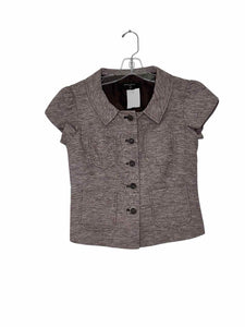 Nine West Size 2P Grey Pre-Owned Blazer/Indoor Jacket- Ladies