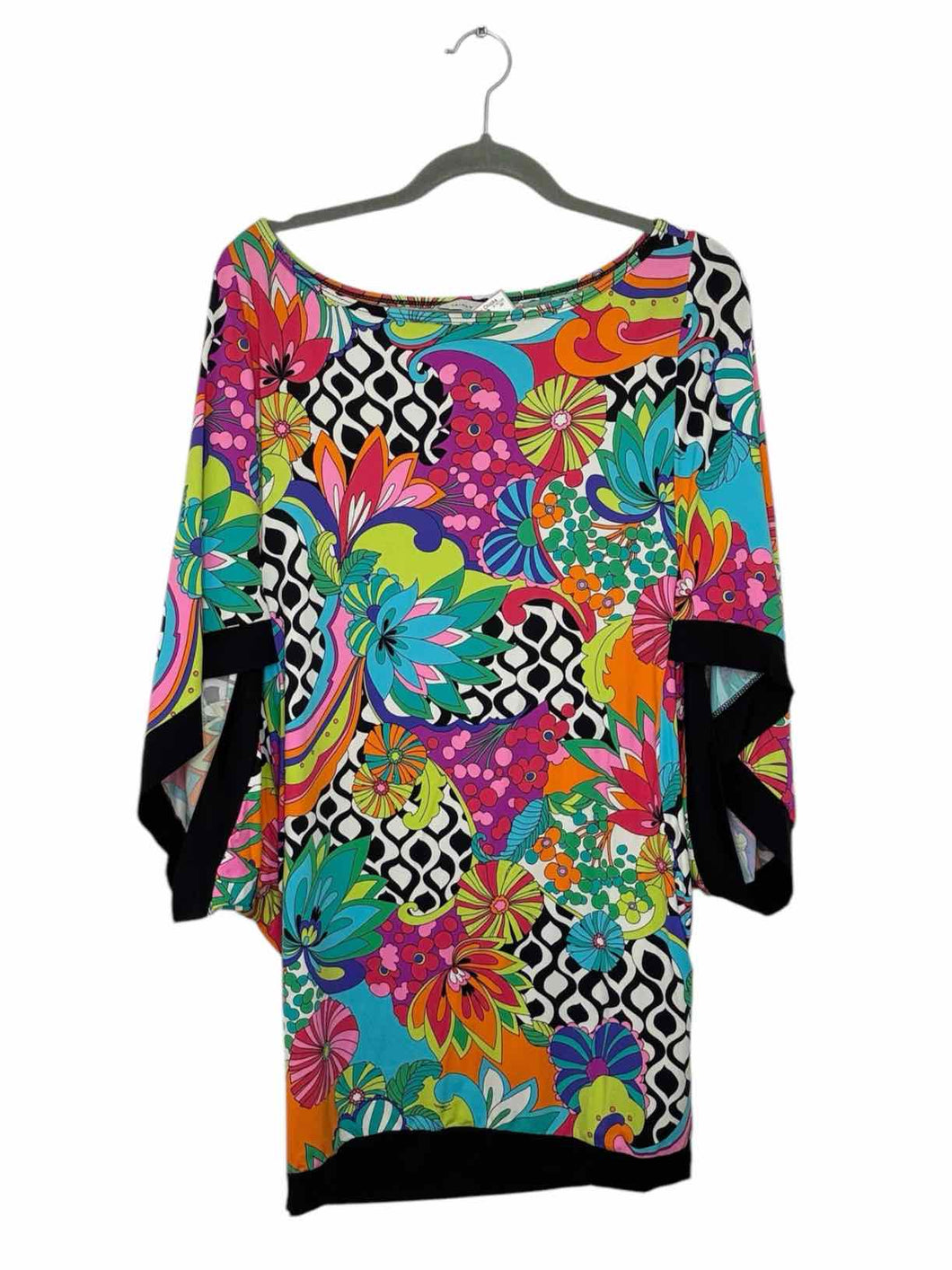 Trina Turk Size Small Multi Pre-Owned Top- Ladies